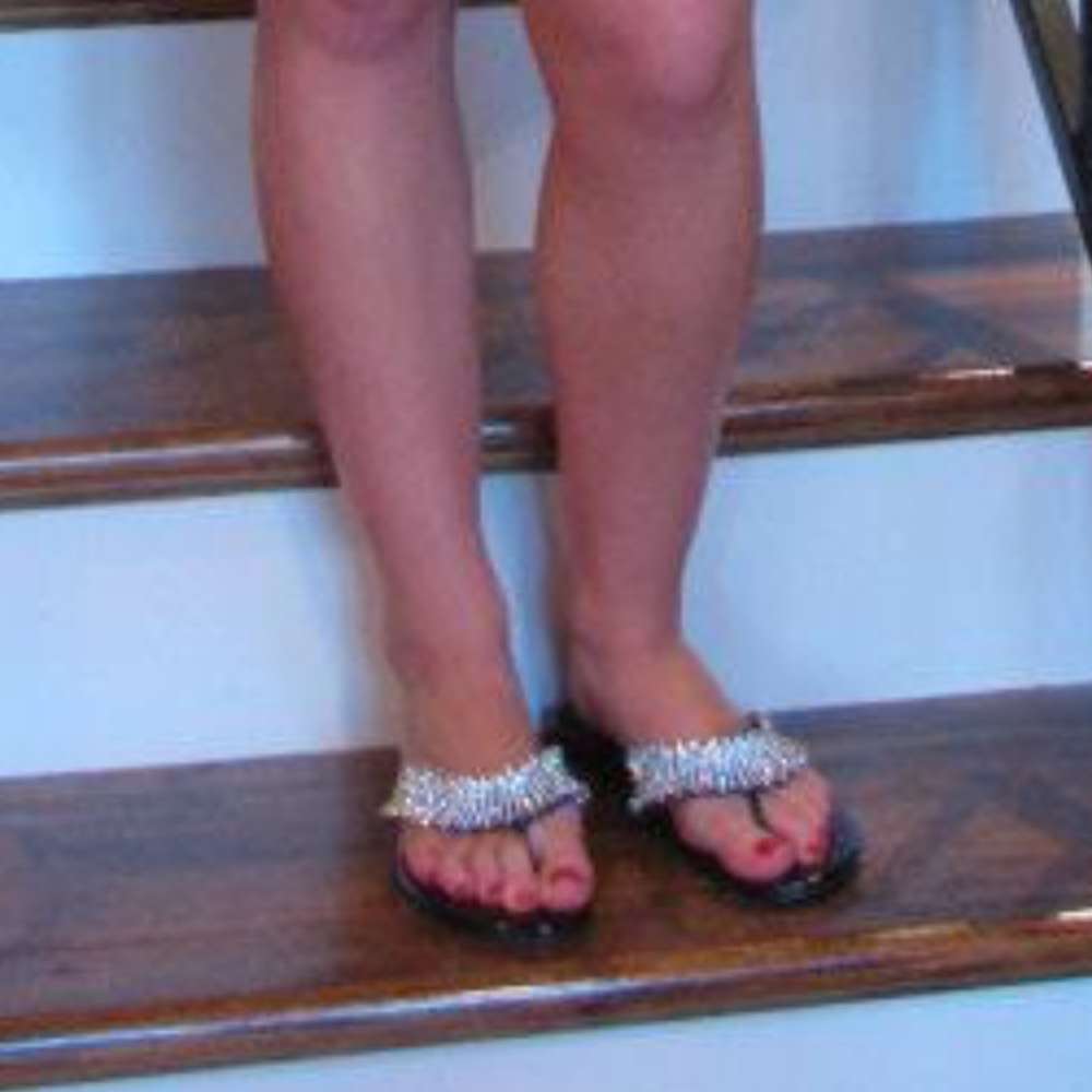 🔴SHI BY JOURNEYS RHINESTONE SANDALS🔴 - Picture 12 of 13
